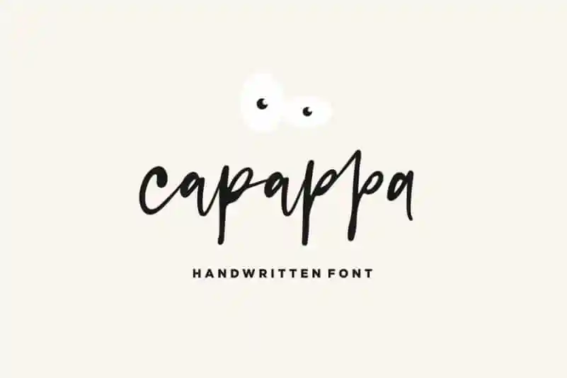 Capappa Handwritten Font