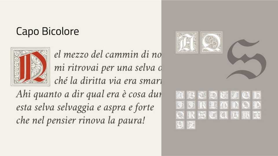 Capo Bicolore Font › Fontesk
