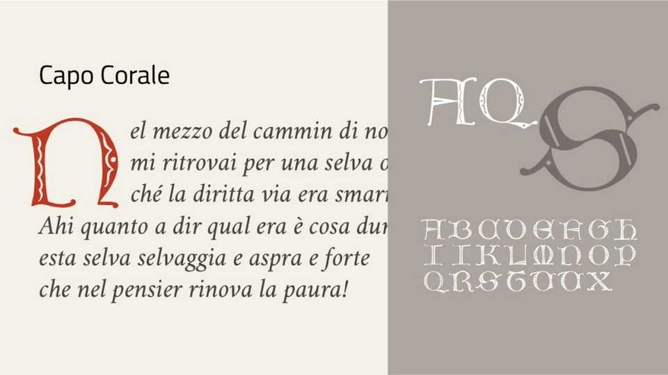 Capo Corale Font › Fontesk