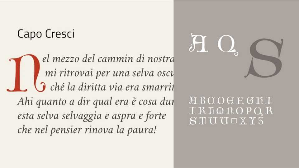Capo Cresci Font › Fontesk