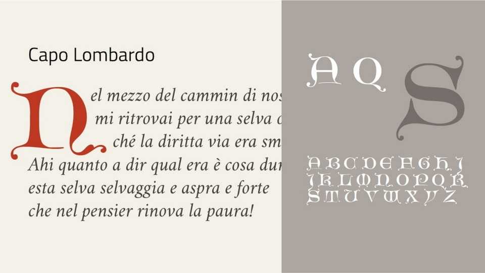 Capo Lombardo Font › Fontesk