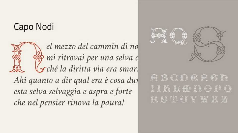 Capo Nodi Font › Fontesk