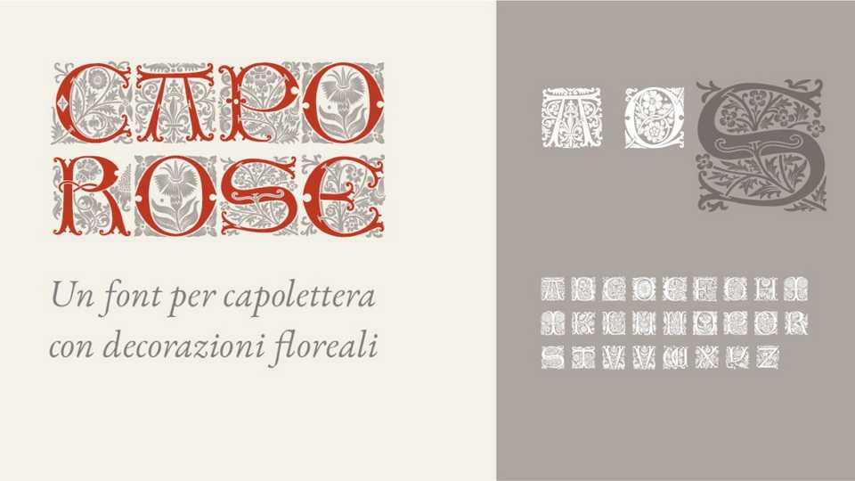 Capo Rose Font › Fontesk
