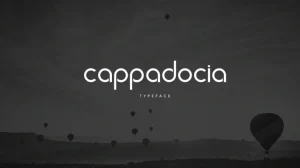 Cappadocia Sans Serif Font