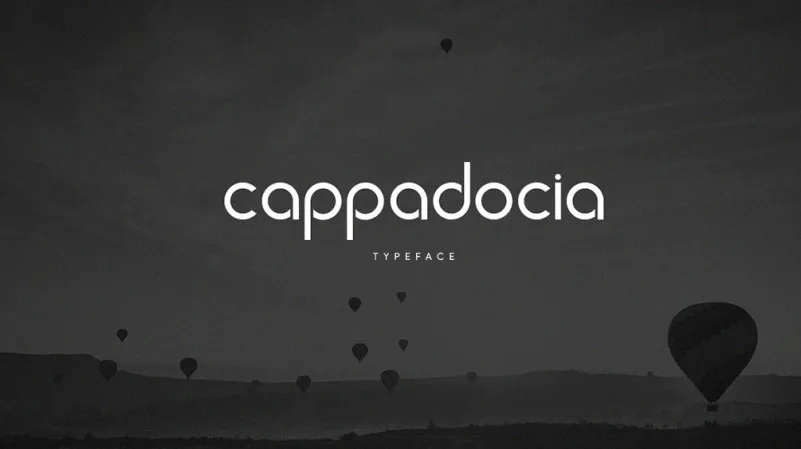Cappadocia Sans Serif Font