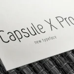 Capsule X Pro Typeface