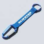 Carabiner strap keychain mockup