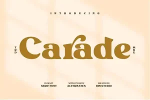 Carade Serif Font