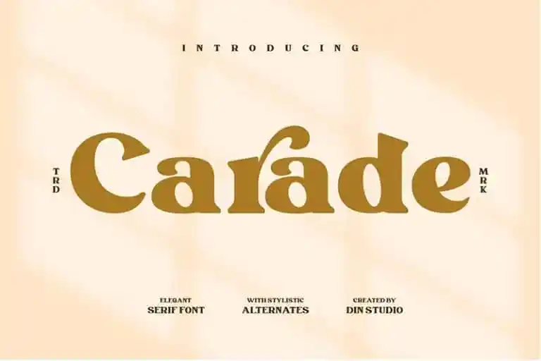 Carade Serif Font