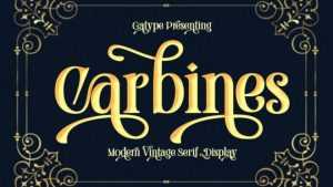 Carbines Font › Fontesk