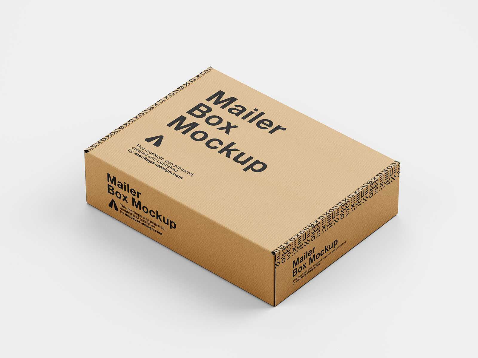 Carboard box mockup