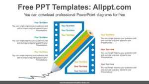 Card Sales Slip PowerPoint Diagram