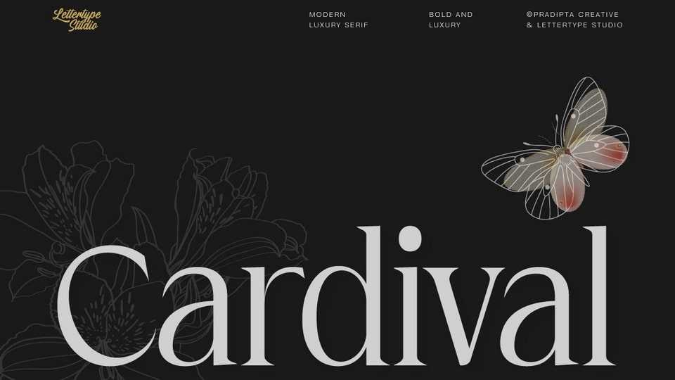 Cardival Font › Fontesk