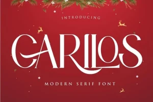 Carilos Serif Font