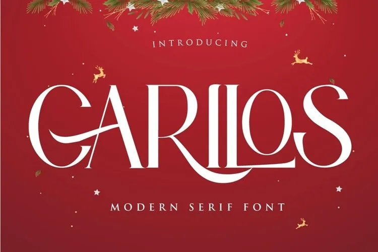 Carilos Serif Font