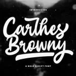 Carlhes Browny Bold Script Font