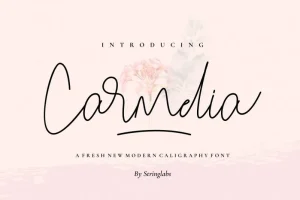 Carmelia Script Font