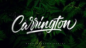 Carrington Script Font › Fontesk