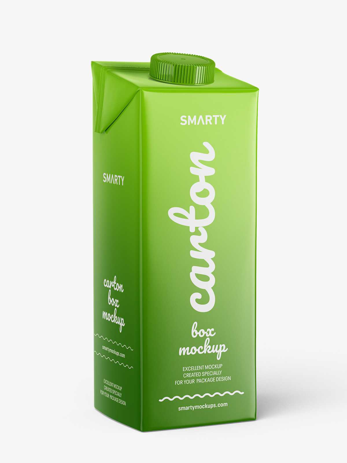 Carton juice mockup