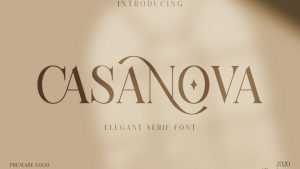 Casanova Serif Font › Fontesk