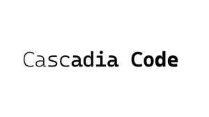 Cascadia Code Font Family › Fontesk