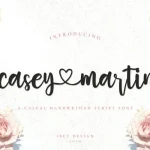 Casey Martin Font