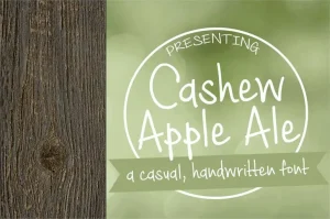 Cashew Apple Ale font