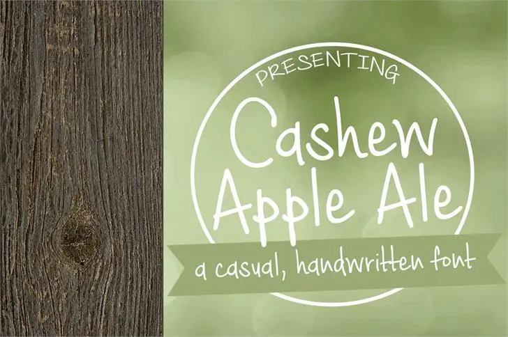 Cashew Apple Ale font