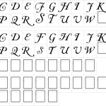 Mapa de caracteres da fonte Caslon Initials Font