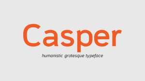 Casper Font Family › Fontesk