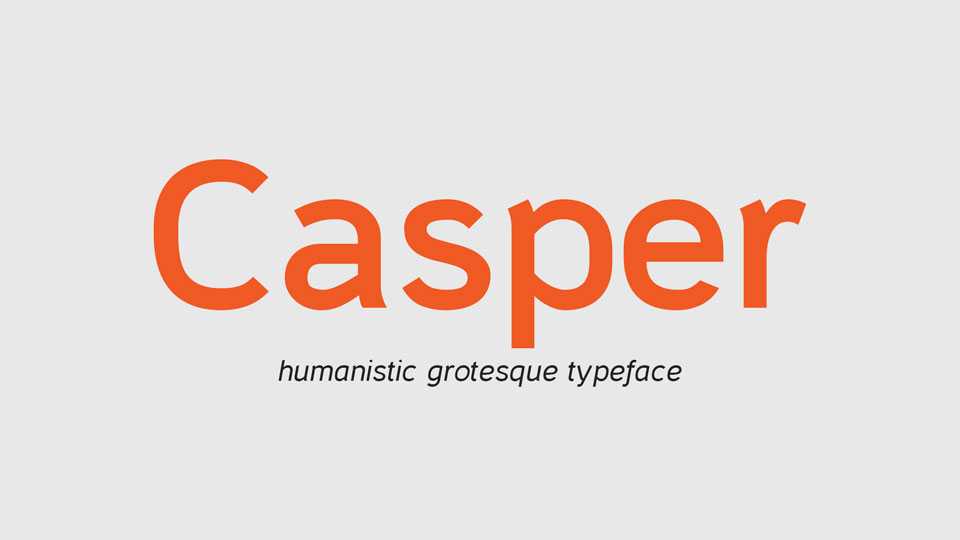 Casper Font Family › Fontesk