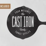 Cast Iron Display Font