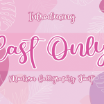 Cast Only Font