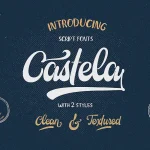 Castela Script Demo Font - Fonte Grátis Castela Script Demo Font