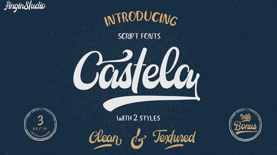 Castela Script Font › Fontesk