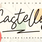 Castello Handwritten Font