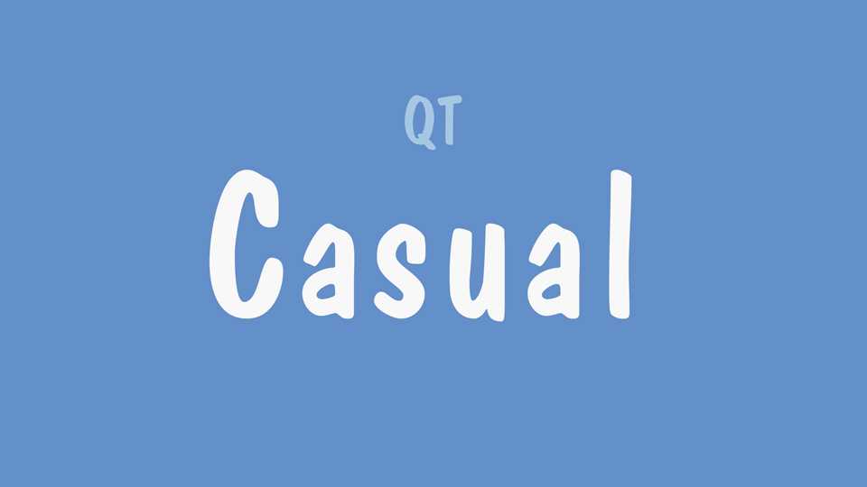 Casual Handwritten Font › Fontesk