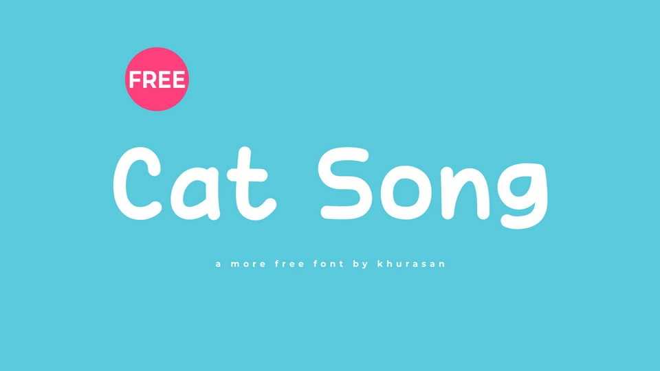 Cat Song Font › Fontesk