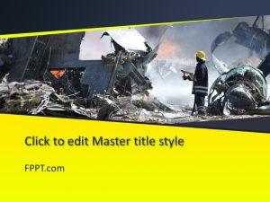 Catastrophe PowerPoint Template