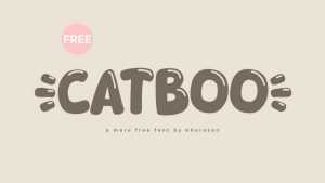 Catboo Font › Fontesk
