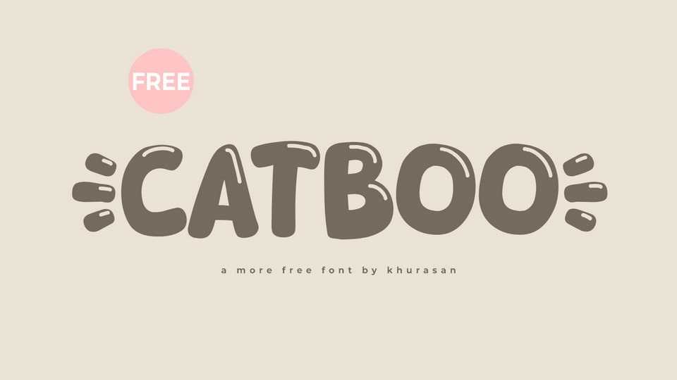 Catboo Font › Fontesk