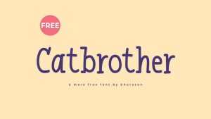 Catbrother Font › Fontesk