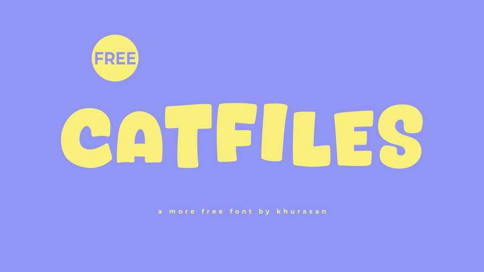 Catfiles Font › Fontesk