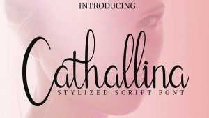 Cathallina Script Font › Fontesk