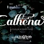 Cathena Script Font