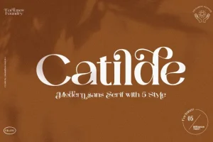 Catilde Serif Font