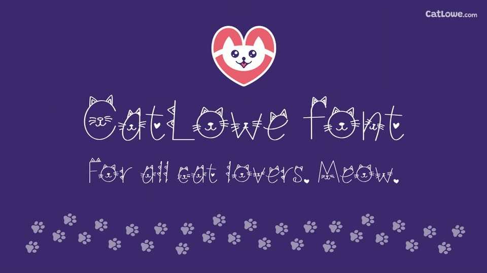CatLowe Font › Fontesk
