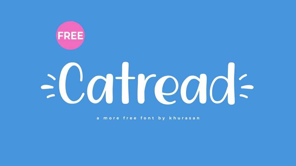 Catread Font › Fontesk