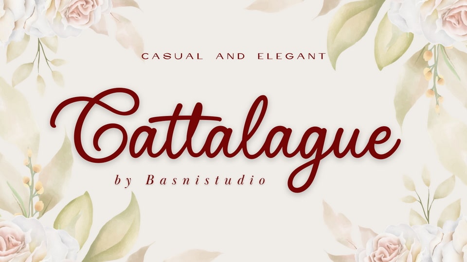 Cattalague Font › Fontesk