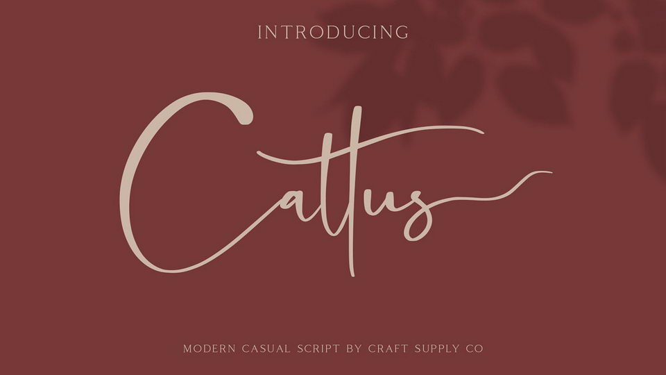 Cattus Script › Fontesk